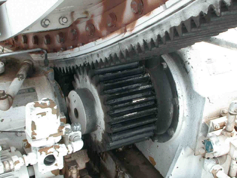 Close-up photo of the
    gear itself