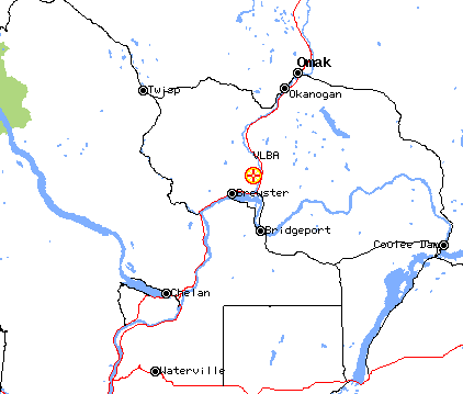 Location of Brewster VLBA station