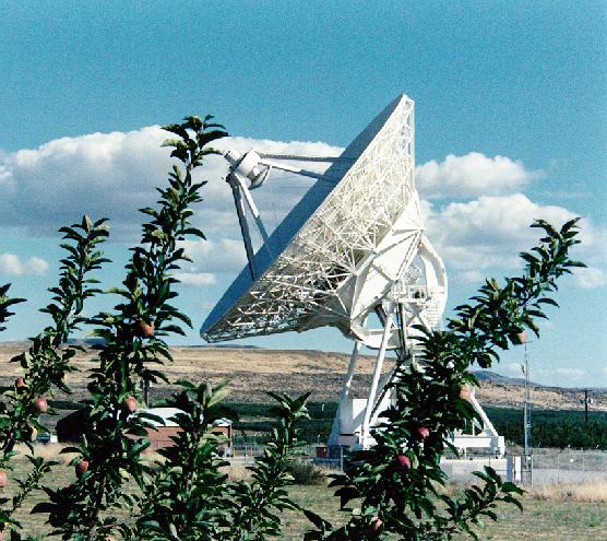 VLBA telescope at Brewster,
Washington