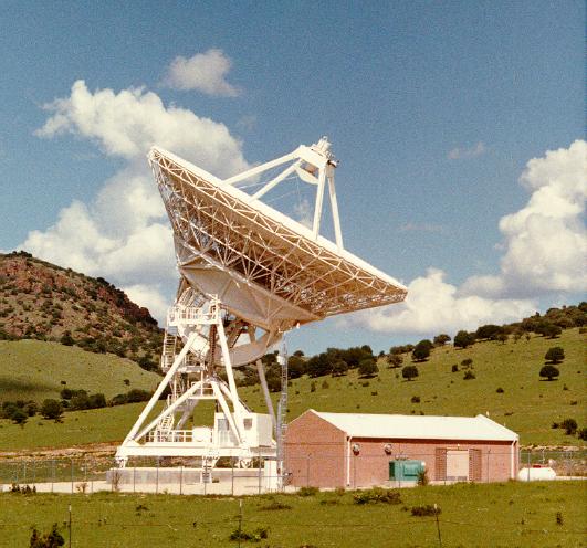 VLBA antenna at Fort Davis,
Texas