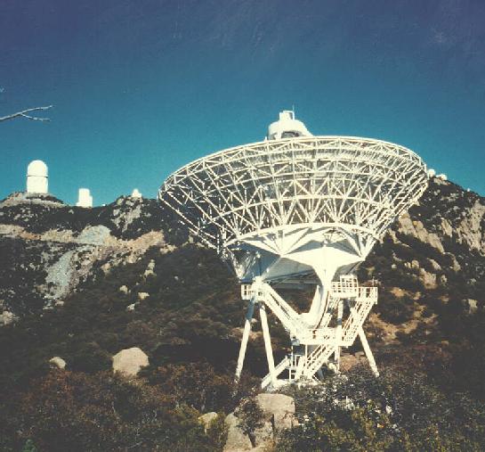 VLBA telescope at Kitt Peak