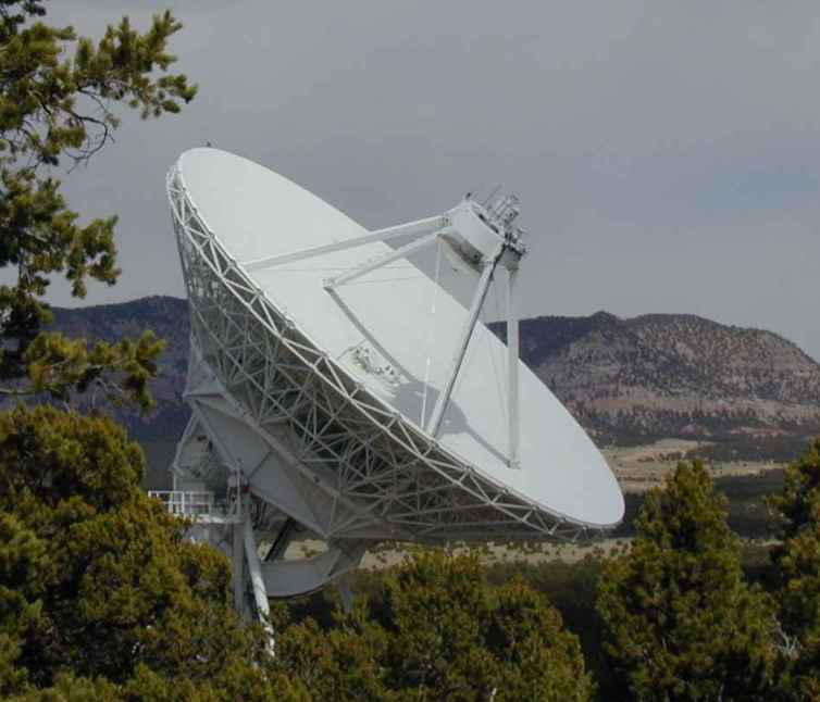 VLBA antenna at Pie Town, New Mexico